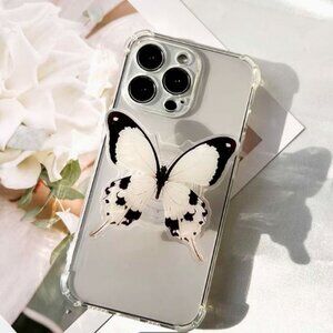 Butterfly Phone Holder Stand 360°Rotating With Hand Grip Handle
